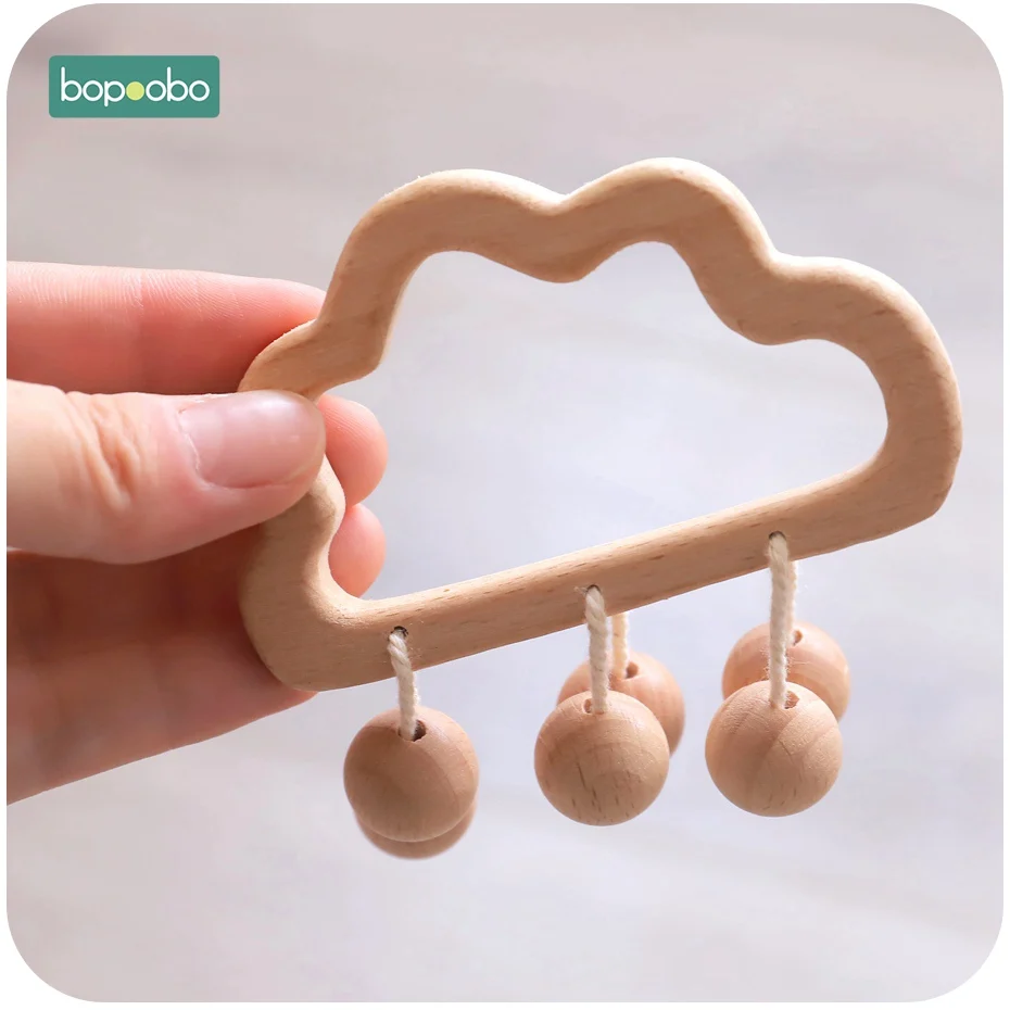 Bopoobo 1PC Baby 16mm Wooden Beads Rattle Infant Toys Crib Bed Bell Stroller Newborn Organic Wood Rattle Stroller Accessories
Bopoobo 1PC Baby 16mm Wooden Beads Rattle Infant Toys Crib Bed Bell Stroller Newborn Organic Wood Rattle Stroller Accessories