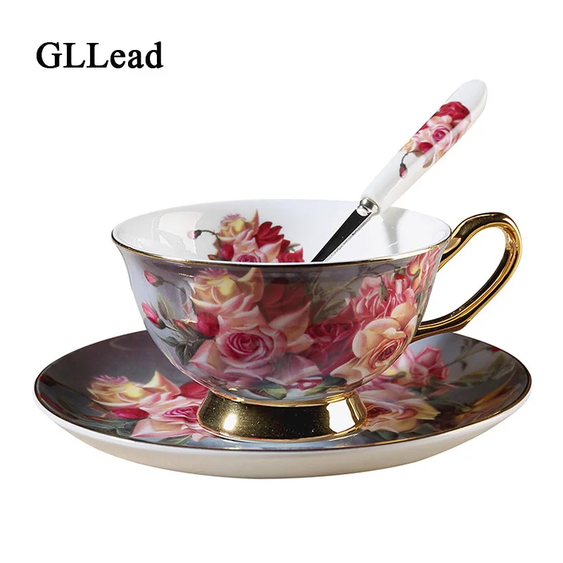 Фото GLLead Высококачественная посуда для напитков керамические кофейные чашки