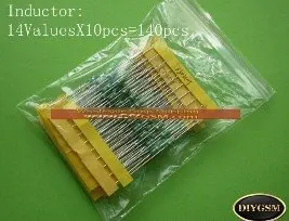 1uH до 470uH индуктор, 14valuesx10шт = 140 шт, упаковка электронных компонентов, Индуктор Ассорти набор
1uH до 470uH индуктор, 14valuesx10шт = 140 шт, упаковка электронных компонентов, Индуктор Ассорти набор