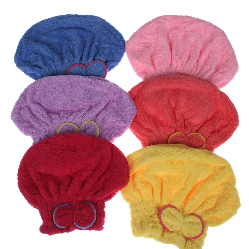 Microfiber Women Bathroom Hair Towel Quick-Dry Hair Hat Turban Super Absorbent Head Wrap Shower Cap Bath Towels
Microfiber Women Bathroom Hair Towel Quick-Dry Hair Hat Turban Super Absorbent Head Wrap Shower Cap Bath Towels
