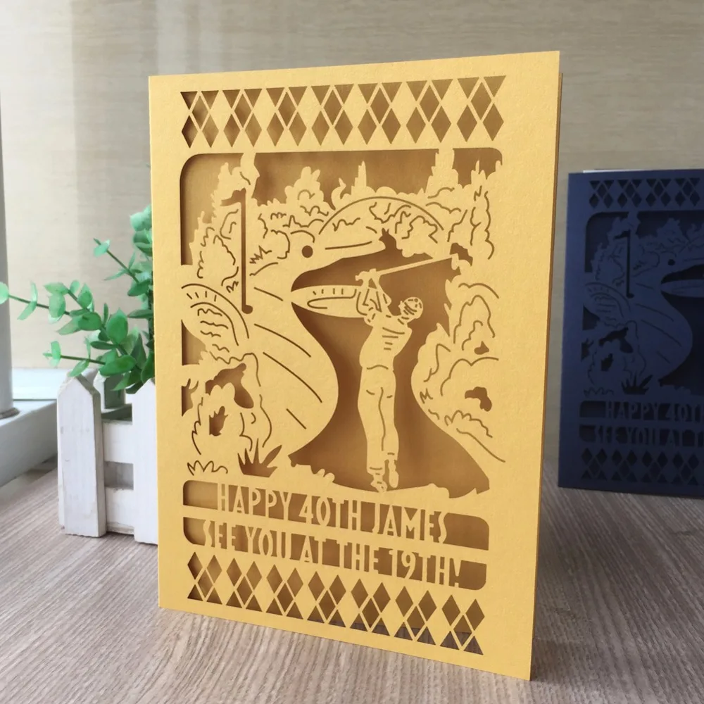 40Pcs/Lot Latest Laser Cut Invitation Card Golf Party Decorative Party Souvenirs Greeting Card Event&Party Souvenirs
40Pcs/Lot Latest Laser Cut Invitation Card Golf Party Decorative Party Souvenirs Greeting Card Event&Party Souvenirs