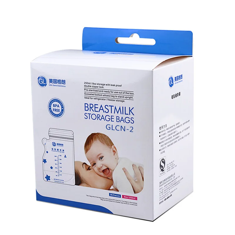 GL 96Pcs/Pack 250ml Freezer Bags Baby Breast Milk Storage Bags Baby Food Storage Liquid Milk Bags Baby Breastmilk Feeding Safe
GL 96Pcs/Pack 250ml Freezer Bags Baby Breast Milk Storage Bags Baby Food Storage Liquid Milk Bags Baby Breastmilk Feeding Safe