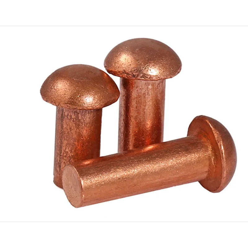 M6 Round Head Copper Rivets Copper Nails Solid Rivets Semicircular Rivets Copper Round Cap Nails 10 Pcs
M6 Round Head Copper Rivets Copper Nails Solid Rivets Semicircular Rivets Copper Round Cap Nails 10 Pcs