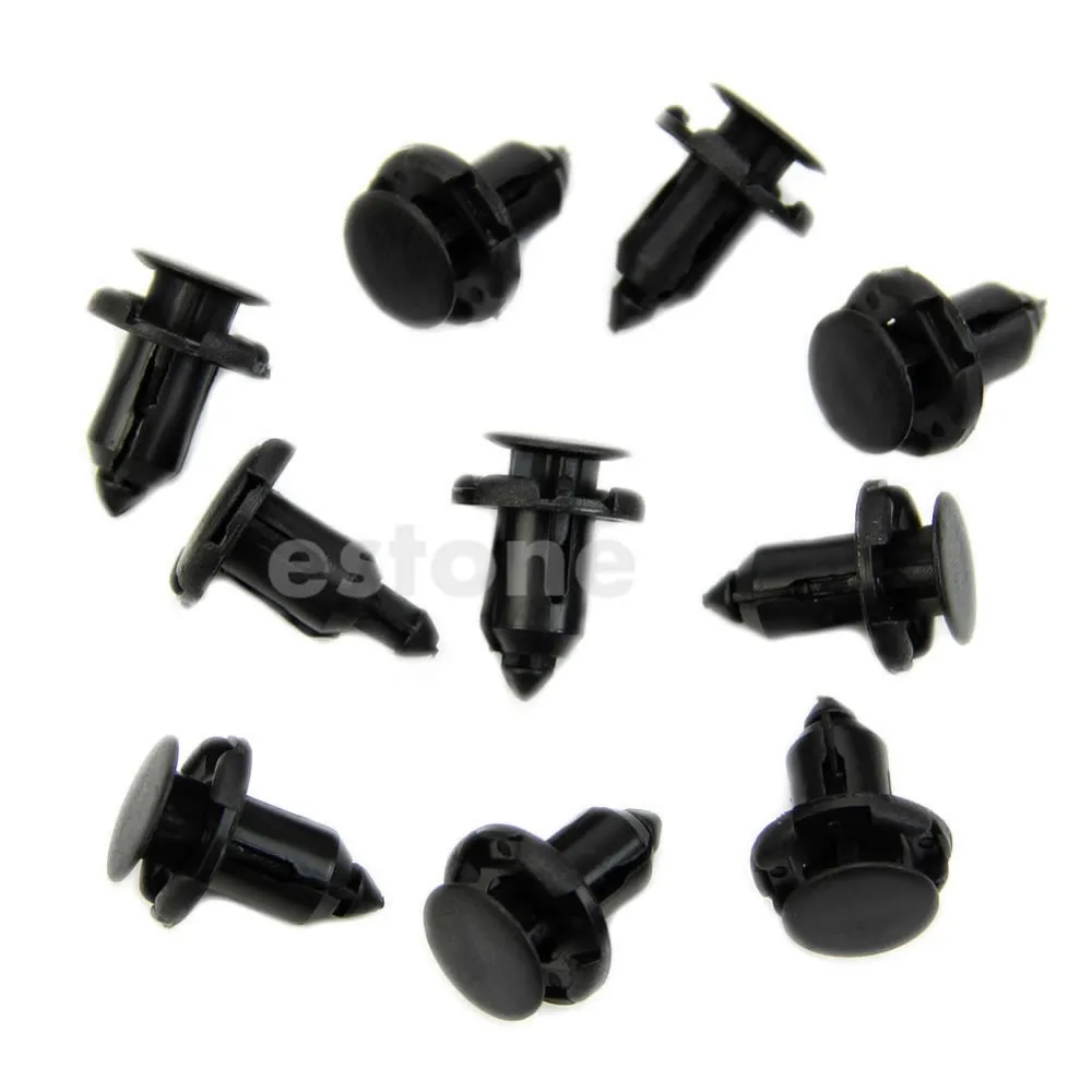 Popuar New 10 Pcs 9mm Hole Nylon Rivet Fastener Fender Retainer Push in Clips for Honda
Popuar New 10 Pcs 9mm Hole Nylon Rivet Fastener Fender Retainer Push in Clips for Honda