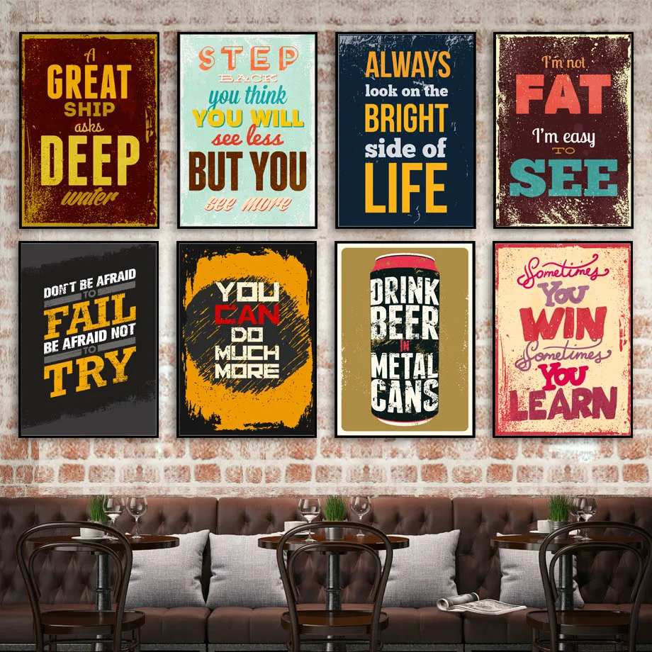 Colorful Retro Life Quotes Wall Art Canvas Painting Club Nordic Posters And Prints Wall Pictures For Living Room Bar Decoration
Colorful Retro Life Quotes Wall Art Canvas Painting Club Nordic Posters And Prints Wall Pictures For Living Room Bar Decoration