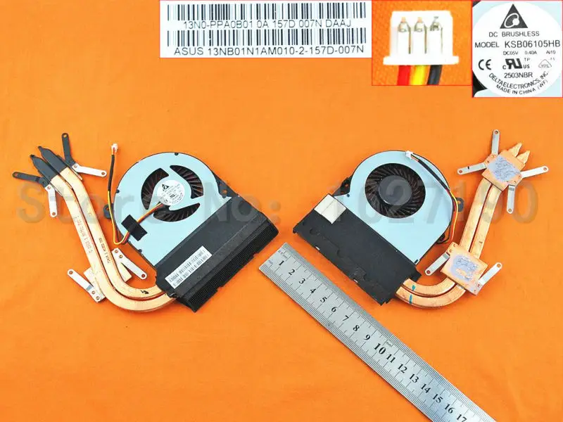 Brand New Laptop Cooling Fan for ASUS k550 X750DP K550D K550DP(Heatsink) CPU Cooler/Radiator
Brand New Laptop Cooling Fan for ASUS k550 X750DP K550D K550DP(Heatsink) CPU Cooler/Radiator