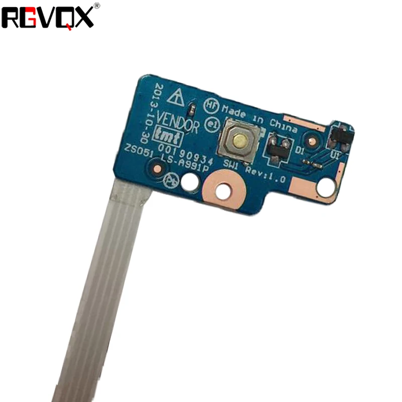 New Laptop Power Button Board Switch Board switch Cable For HP 15-G 15-R 250 256 G3 LS-A991P
New Laptop Power Button Board Switch Board switch Cable For HP 15-G 15-R 250 256 G3 LS-A991P