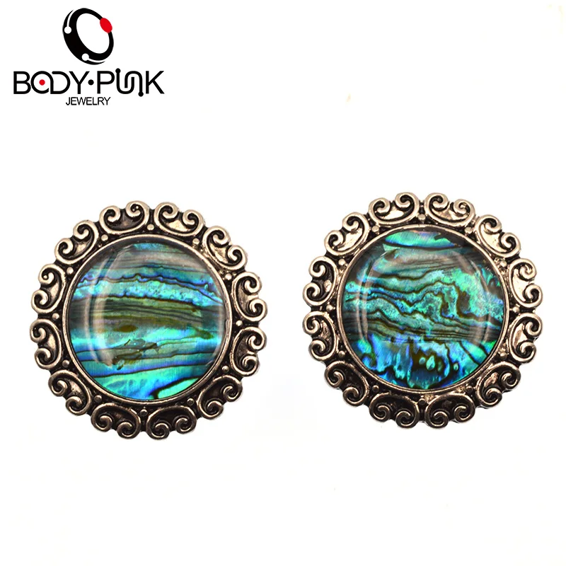 BODY PUNK Euro Style Retro Stainless Steel Plug Oil Drip Stud Earrings Ear Plugs Ear Stretcher Tunnel Body Piercing Jewelry
BODY PUNK Euro Style Retro Stainless Steel Plug Oil Drip Stud Earrings Ear Plugs Ear Stretcher Tunnel Body Piercing Jewelry