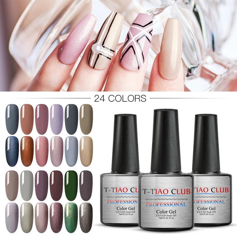 T-TIAO CLUB Color Gel Nail Polish Set Nails Soak Off Manicure Top Base Coat UV LED Gel Varnish Nail Art Design Manicure Lacquer
T-TIAO CLUB Color Gel Nail Polish Set Nails Soak Off Manicure Top Base Coat UV LED Gel Varnish Nail Art Design Manicure Lacquer