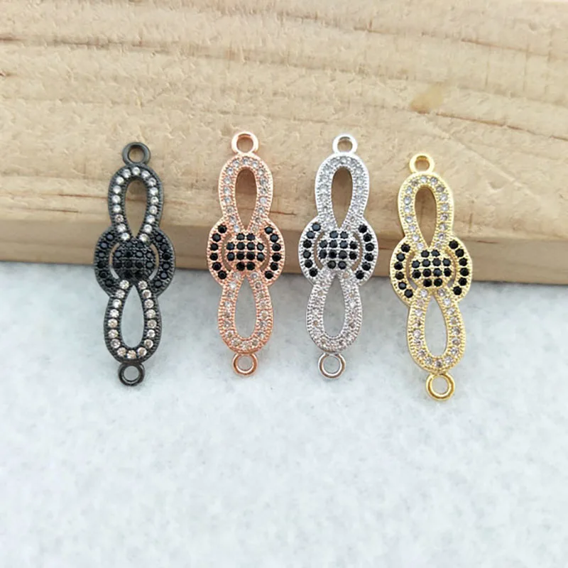 10pcs CZ zircon Micro Pave Connector,Double Bails Beads Charm,for DIY Bracelets Jewelry Finding CT329
10pcs CZ zircon Micro Pave Connector,Double Bails Beads Charm,for DIY Bracelets Jewelry Finding CT329