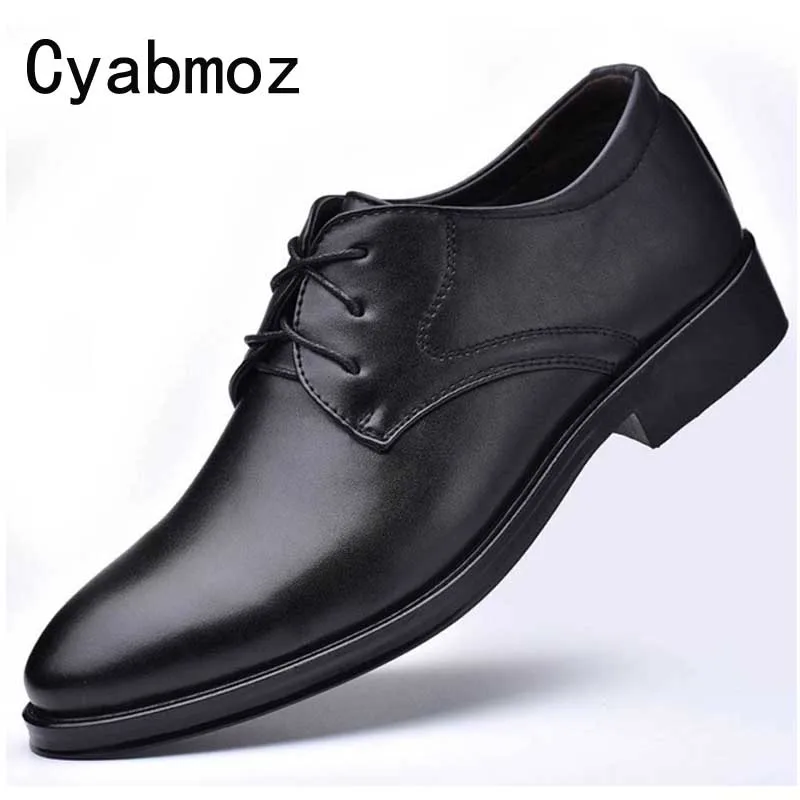 Новые модные мужские деловые туфли Cyabmoz из искусственной кожи с острым носком, мужские свадебные туфли на плоской подошве, мужские офисные п...
Новые модные мужские деловые туфли Cyabmoz из искусственной кожи с острым носком, мужские свадебные туфли на плоской подошве, мужские офисные п...