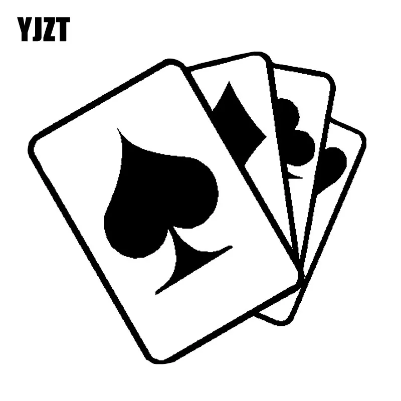YJZT 13.9*12.8CM Cartoon Game Poker Hearts Graphic Car Sticker Vinyl High Quality Decoration C12-0040
YJZT 13.9*12.8CM Cartoon Game Poker Hearts Graphic Car Sticker Vinyl High Quality Decoration C12-0040