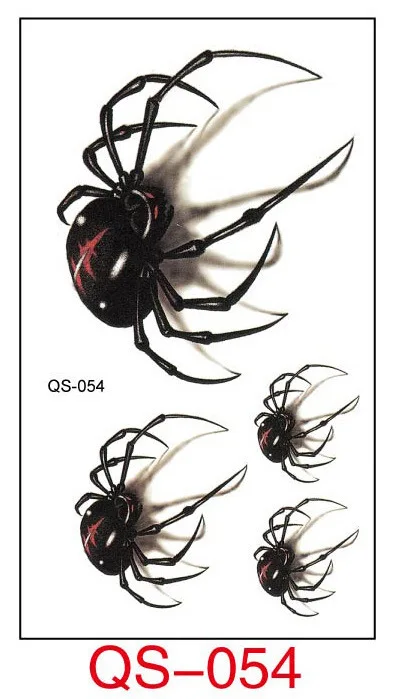 Waterproof Temporary Tattoo Stickers Spider Insect fake Tatto Geometric animal Flash Tatoo Hand Back Foot for Girl Women Men
Waterproof Temporary Tattoo Stickers Spider Insect fake Tatto Geometric animal Flash Tatoo Hand Back Foot for Girl Women Men