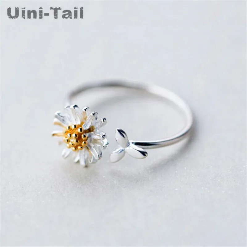 Uini-Tail Горячая новинка 925 Стерлинговое Серебро лес Золотой Цветок Маленькая искусственная милая Мода динамические маленькие листья Открыто...
Uini-Tail Горячая новинка 925 Стерлинговое Серебро лес Золотой Цветок Маленькая искусственная милая Мода динамические маленькие листья Открыто...