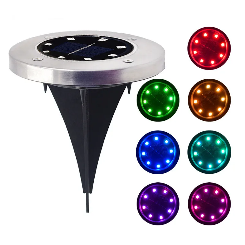 4 5 8 10 12 16-LED Solar Power Buried Light Under Ground Lamp Outdoor Path Way Garden Decking White Warm White Light Lawn Lamp
4 5 8 10 12 16-LED Solar Power Buried Light Under Ground Lamp Outdoor Path Way Garden Decking White Warm White Light Lawn Lamp