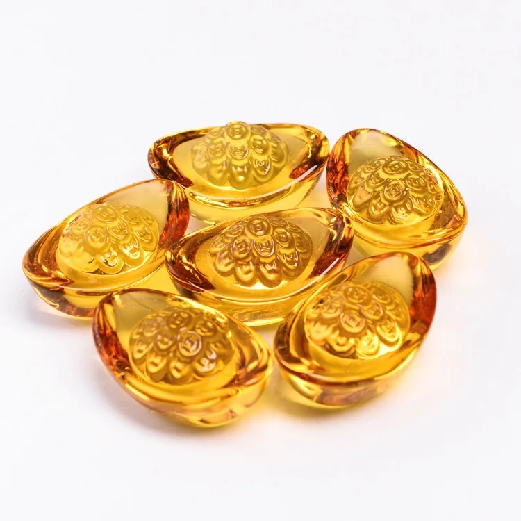 NEW 50/60mm Crystal Shoe-shaped Gold Ingot Paperweight Glass Craft Home Decoration Arts&Collection Fengshui Furnishing Ornaments
NEW 50/60mm Crystal Shoe-shaped Gold Ingot Paperweight Glass Craft Home Decoration Arts&Collection Fengshui Furnishing Ornaments