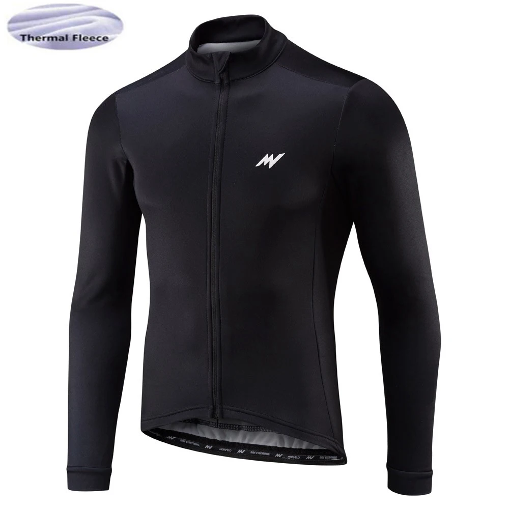 2018 Winter Thermal Fleece Men Bicycle Long Sleeve Cycling Jersey Clothing Triathlon Team Outdoor Mountain Road Uniform Bike | Спорт и