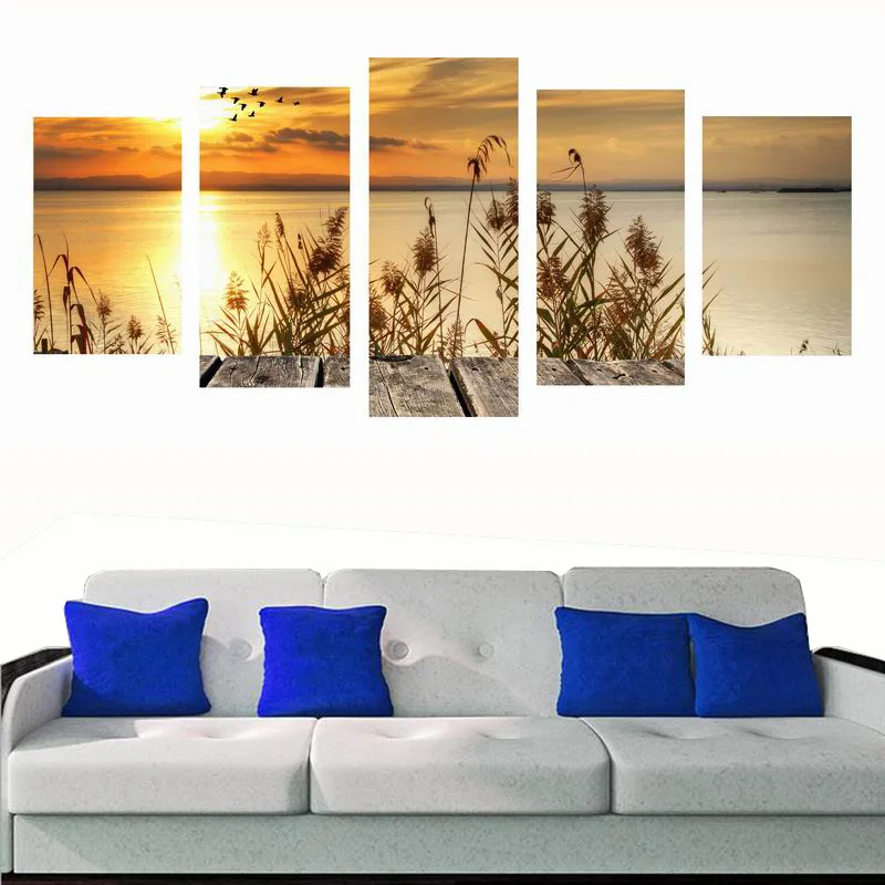 5 Panel Printed Sunset Wall Painting Unframed Canvas Prints Modern Home Decor Wall Art Seascape Picture Spray Painting Art Work
5 Panel Printed Sunset Wall Painting Unframed Canvas Prints Modern Home Decor Wall Art Seascape Picture Spray Painting Art Work