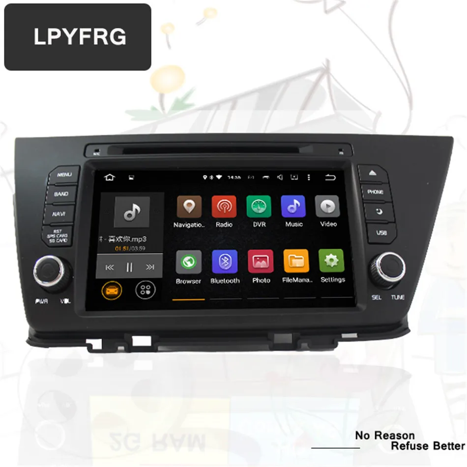 2din 8 "RAM 4GB android 10 0 Fit kia niro 2016 2017 автомобильный DVD плеер навигация GPS радио