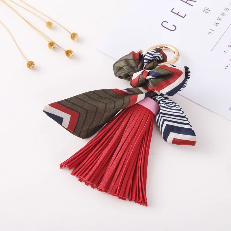 12pcs/dozen Whole Hot Sale Scarves Key holder Bowknot Exquisite Decoration PU Leather Tassels Keychains Women Bag EH810C
12pcs/dozen Whole Hot Sale Scarves Key holder Bowknot Exquisite Decoration PU Leather Tassels Keychains Women Bag EH810C