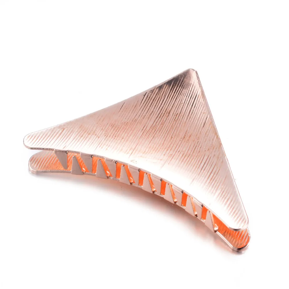 Fashion Woman Hair Accessories Gift Triangle Hair Clip Metal Geometric Alloy Crab Clip Hairband Moon Shape Barrette Girls Holder
Fashion Woman Hair Accessories Gift Triangle Hair Clip Metal Geometric Alloy Crab Clip Hairband Moon Shape Barrette Girls Holder