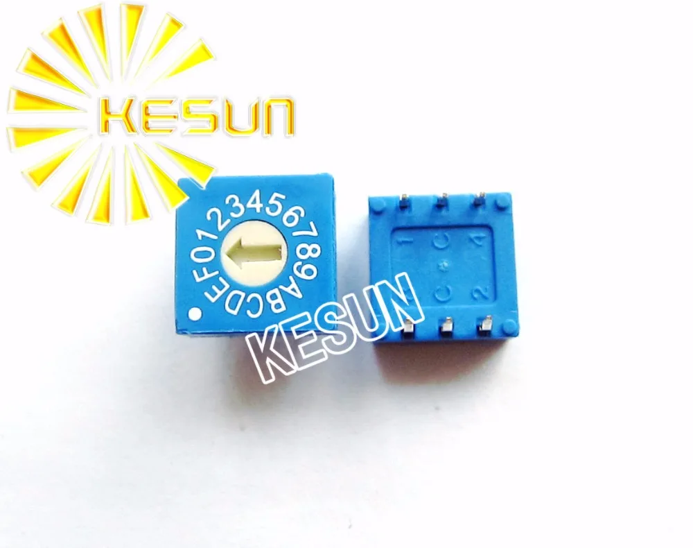 FREE SHIPPING 5PCSx 100% Original ERD116 ERD116RS 3:3 0-F 16 way 8421 Blue Rotary Encoder switch ERD116RSZ
FREE SHIPPING 5PCSx 100% Original ERD116 ERD116RS 3:3 0-F 16 way 8421 Blue Rotary Encoder switch ERD116RSZ