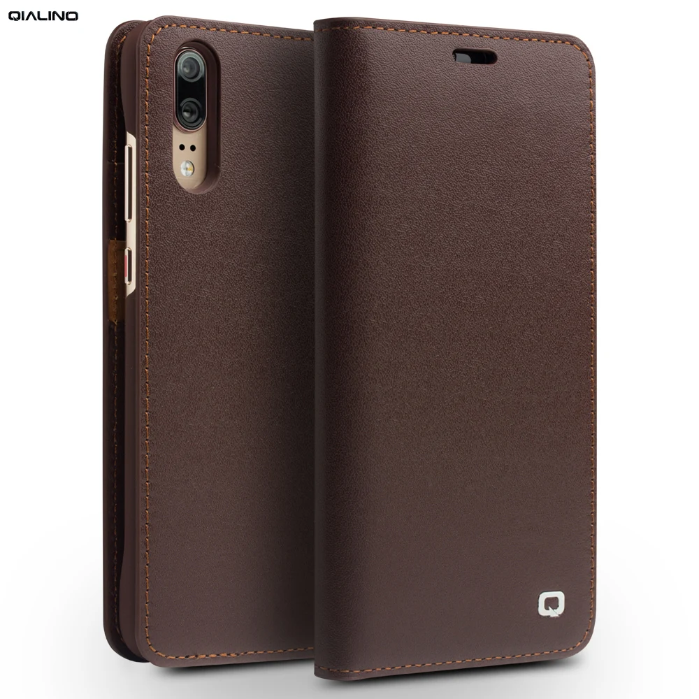 QIALINO Fashion Genuine Leather Flip Case For Huawei P20 Pro Luxury Ultrathin Case for Huawei P30 Full Protective Back Bag Cover
QIALINO Fashion Genuine Leather Flip Case For Huawei P20 Pro Luxury Ultrathin Case for Huawei P30 Full Protective Back Bag Cover