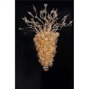 100% Mouth Blown Borosilicate LED Lighting Source European Italian Amber Contemporary Chandelier
100% Mouth Blown Borosilicate LED Lighting Source European Italian Amber Contemporary Chandelier