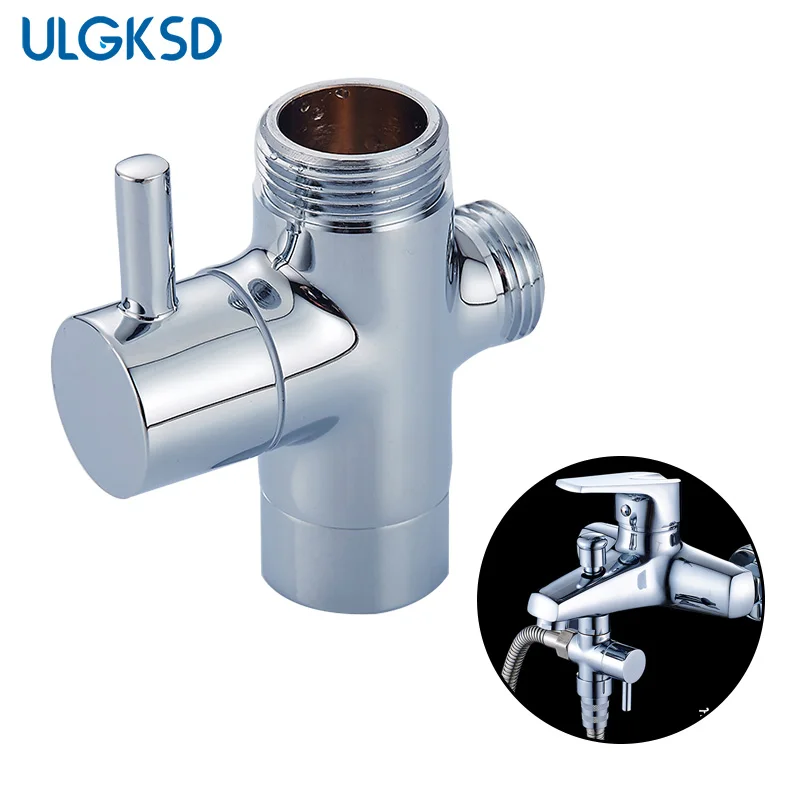 ULGKSD Faucet Shower Diverter 2 Functions 3 Way Diverter Segregator Switch Valve Para Shower Faucets Mixer Brass Body
ULGKSD Faucet Shower Diverter 2 Functions 3 Way Diverter Segregator Switch Valve Para Shower Faucets Mixer Brass Body