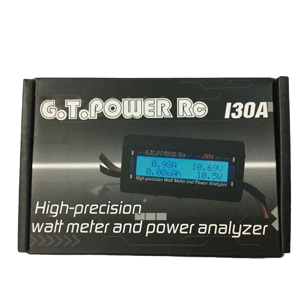 LIPO батарея проверка 130A высокая точность RC Ватт метр и анализатор мощности |