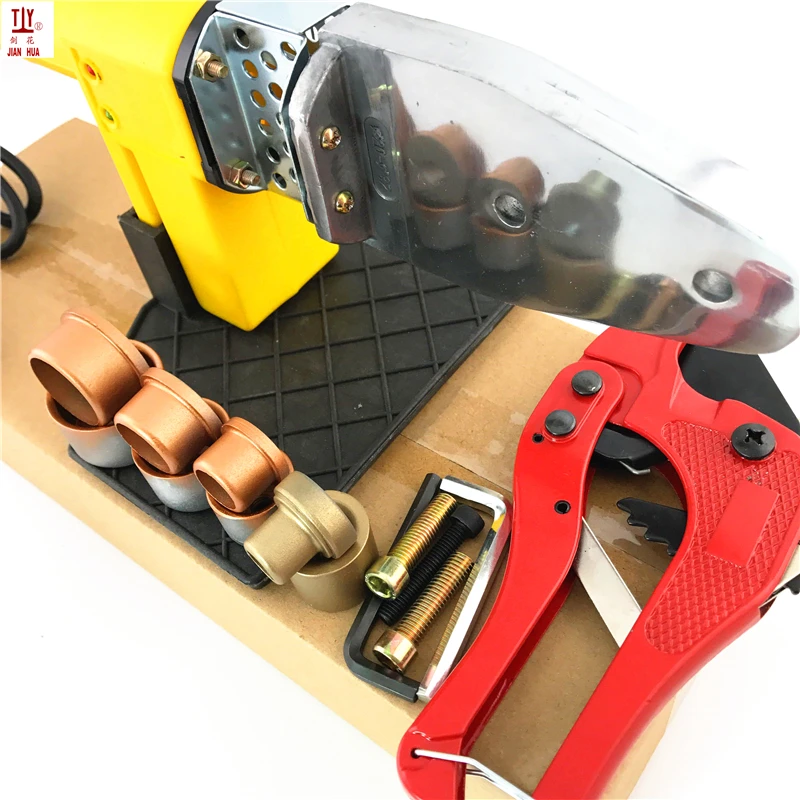 Plumber Tool 220V DN20-32mm PPR Plastic Pipe Welder Plastic Tube Welding Maching Automatic Heating Thermofusionadora ppr Use
Plumber Tool 220V DN20-32mm PPR Plastic Pipe Welder Plastic Tube Welding Maching Automatic Heating Thermofusionadora ppr Use