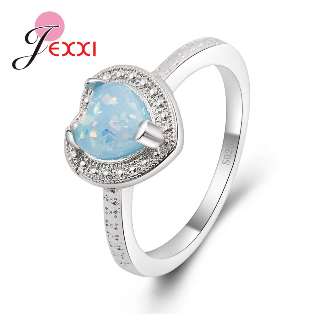 New Style Wholesale Wedding Propose Real 925 Sterling Silver Anillos With Romantic Lovely Heart Blue Fire Opal Inlay Women
New Style Wholesale Wedding Propose Real 925 Sterling Silver Anillos With Romantic Lovely Heart Blue Fire Opal Inlay Women