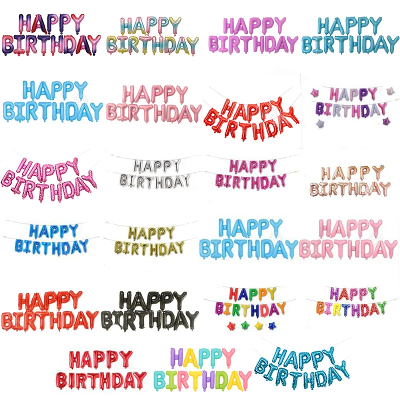 Happy Birthday balloon air Letters Alphabe Rose Gold foil balloons kids toy wedding party birthday helium globos party baloon
Happy Birthday balloon air Letters Alphabe Rose Gold foil balloons kids toy wedding party birthday helium globos party baloon