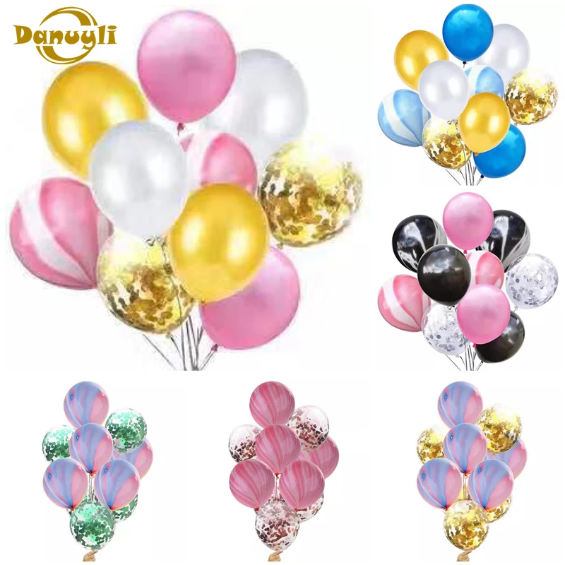 Danuyli 10pcs pink agate balloon rose gold sequinh party latex baloon wedding decoration party children's birthday ballonnen 12"
Danuyli 10pcs pink agate balloon rose gold sequinh party latex baloon wedding decoration party children's birthday ballonnen 12"