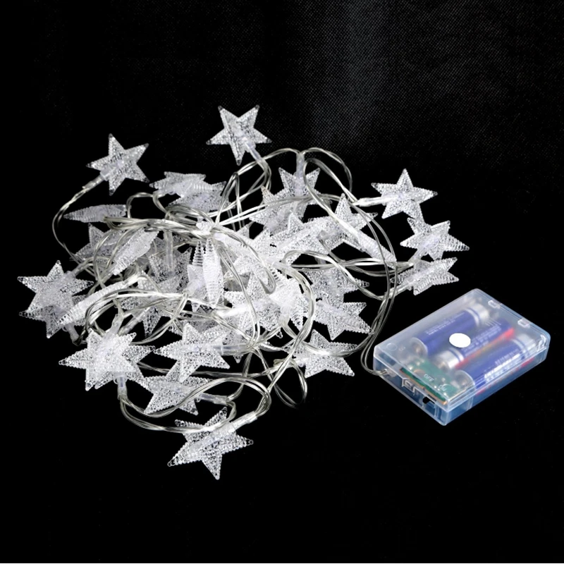 10 20LED Fairy String Lights Star Shape Decorative String Light Battery Powered for Xmas Wedding Party Home Garden Decoration
10 20LED Fairy String Lights Star Shape Decorative String Light Battery Powered for Xmas Wedding Party Home Garden Decoration