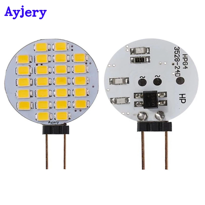 AYJERY Wholesale !! 300Pcs G4 1210 24 SMD LED 12v parking Landscaping Light car led side Lamp Dome Bulb Warm White 24LED 1210
AYJERY Wholesale !! 300Pcs G4 1210 24 SMD LED 12v parking Landscaping Light car led side Lamp Dome Bulb Warm White 24LED 1210