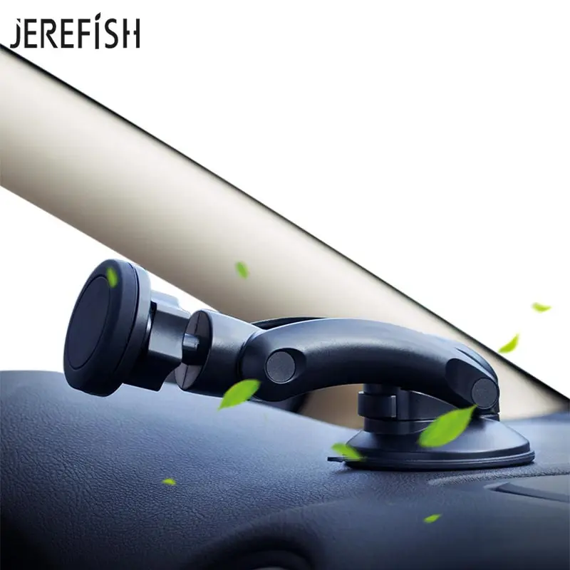 Автомобильный держатель для телефона JEREFISH универсальный магнитный iPhone 6s 7 8 X|magnetic