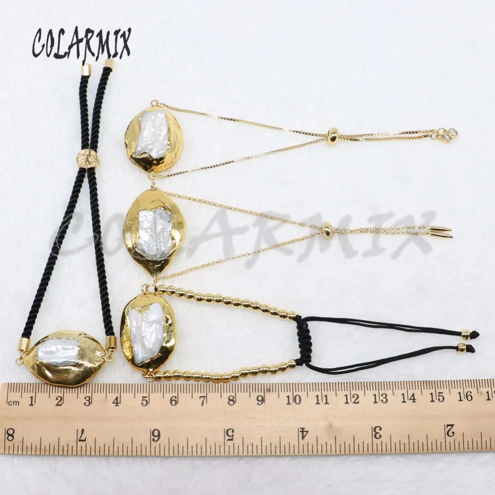 10 pieces pearl bracelets electroplated free-form pearl bracelets jewelry for women 4895
10 pieces pearl bracelets electroplated free-form pearl bracelets jewelry for women 4895