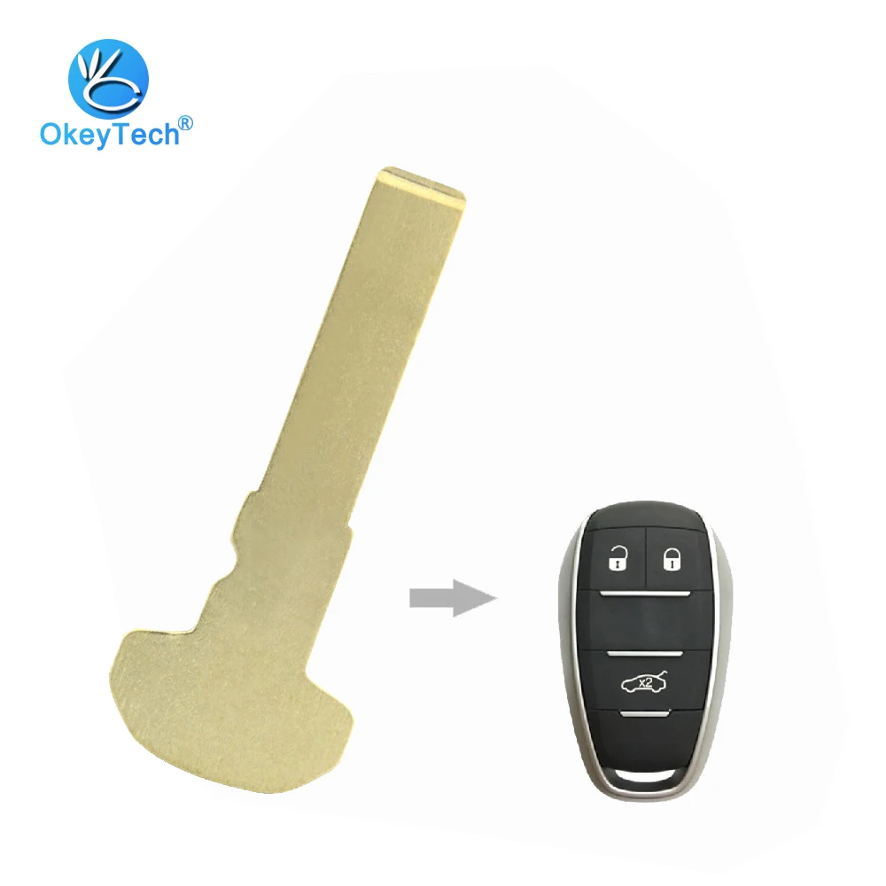 OkeyTech for Alfa Car Replacement Emergency Uncut Blanks Blade Small Insert Key for Alfa Romeo Giulia Stelvio Remote Smart Card
OkeyTech for Alfa Car Replacement Emergency Uncut Blanks Blade Small Insert Key for Alfa Romeo Giulia Stelvio Remote Smart Card