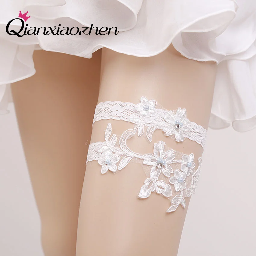 Qianxiaozhen 2pcs/set Lace Leg Wedding Garter Bridal Garters Wedding Accessories Wedding Supply Garters Decorations
Qianxiaozhen 2pcs/set Lace Leg Wedding Garter Bridal Garters Wedding Accessories Wedding Supply Garters Decorations