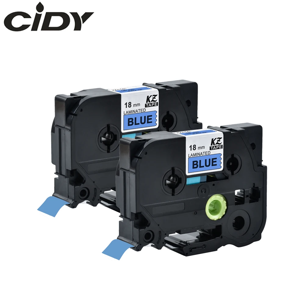 Cidy 2pcs Tz541 Tze 541 Tz-541 tze541 tz 541 Black on blue Compatible Brother P-Touch Tze Label Tape Cartridge Printer Ribbon
Cidy 2pcs Tz541 Tze 541 Tz-541 tze541 tz 541 Black on blue Compatible Brother P-Touch Tze Label Tape Cartridge Printer Ribbon