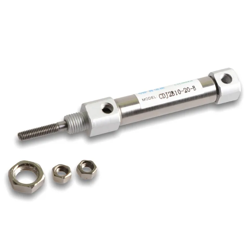 CDJ2D10 Type Mini Pneumatic Cylinder Double Acting Single Rod 10mm Bore 5~200mm Stroke Air Cylinder CDJ2B10
CDJ2D10 Type Mini Pneumatic Cylinder Double Acting Single Rod 10mm Bore 5~200mm Stroke Air Cylinder CDJ2B10