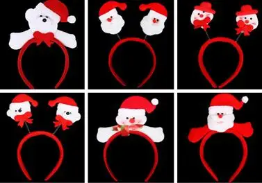 Christmas decorations Santa Claus Fawn headband head buckle Christmas party Headwear
Christmas decorations Santa Claus Fawn headband head buckle Christmas party Headwear