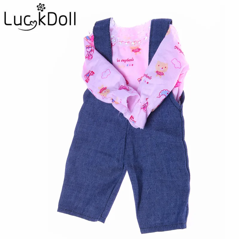 LUCKDOLL Ruffled-neck Tops Suit Fit 18 Inch American 43cm Baby Doll Clothes Accessories,Girls Toys,Generation,Birthday Gift
LUCKDOLL Ruffled-neck Tops Suit Fit 18 Inch American 43cm Baby Doll Clothes Accessories,Girls Toys,Generation,Birthday Gift