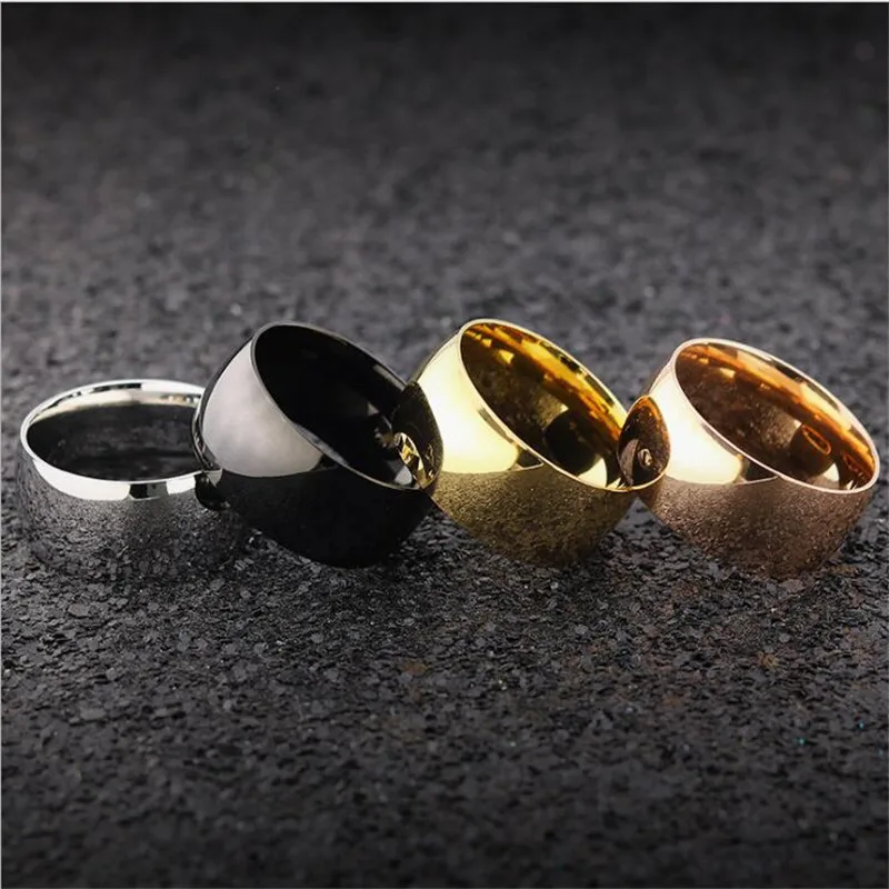 Men Rings Width 11.5mm 316L Stainless Steel IP Plating No Fade 4 Colors Good Quality Cheap Jewelry
Men Rings Width 11.5mm 316L Stainless Steel IP Plating No Fade 4 Colors Good Quality Cheap Jewelry