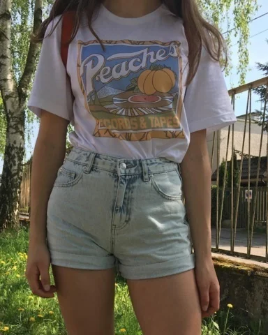 Starqueen-JBH Peaches Records Tapes T-Shirt Unisex Vintage Fashion Hipsters Grunge Style Graphic Tee
Starqueen-JBH Peaches Records Tapes T-Shirt Unisex Vintage Fashion Hipsters Grunge Style Graphic Tee