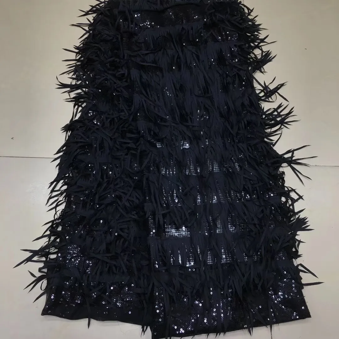 African Lace Fabric 2019 Embroidery Nigeria 3D Sequined Lace Fabric High Quality French Tulle Lace Fabric For Women XX33331
African Lace Fabric 2019 Embroidery Nigeria 3D Sequined Lace Fabric High Quality French Tulle Lace Fabric For Women XX33331