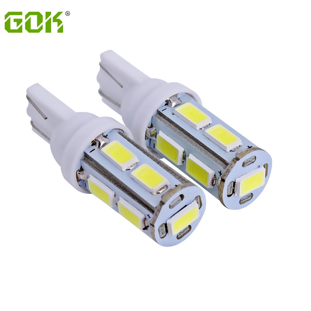 500PCS/LOT T10 w5w led t10 9SMD led 5630 5730 Car Led light T10 9LED Wedge BULB W5W led clearance light car styling
500PCS/LOT T10 w5w led t10 9SMD led 5630 5730 Car Led light T10 9LED Wedge BULB W5W led clearance light car styling