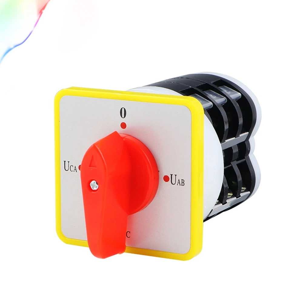 AC 500V 16A ВКЛ./ВЫКЛ./вкл. Вращающаяся панель Cam Универсальный переключатель света LW5D