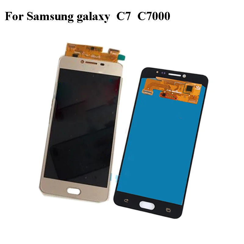 Black LCD+TP For Samsung galaxy C7 C 7000 LCD Display with Touch Screen Digitizer Smartphone Replacement C 7 C7000 Without frame
Black LCD+TP For Samsung galaxy C7 C 7000 LCD Display with Touch Screen Digitizer Smartphone Replacement C 7 C7000 Without frame